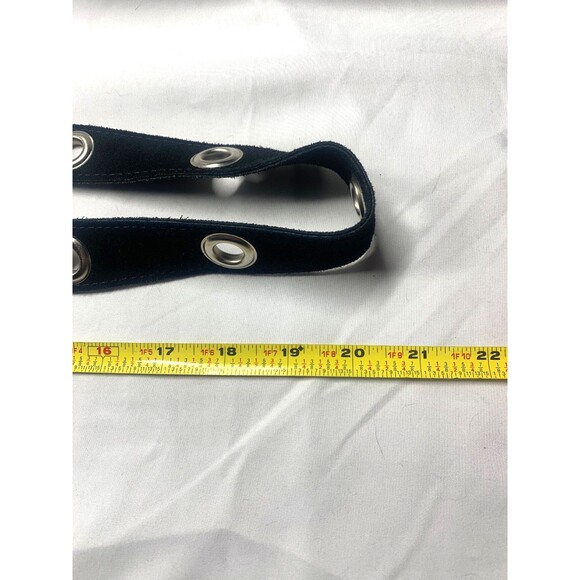 Brandy Melville Crossbody Shoulder Bag Black Suede leather Chain w/comfort strap - Picture 5 of 12